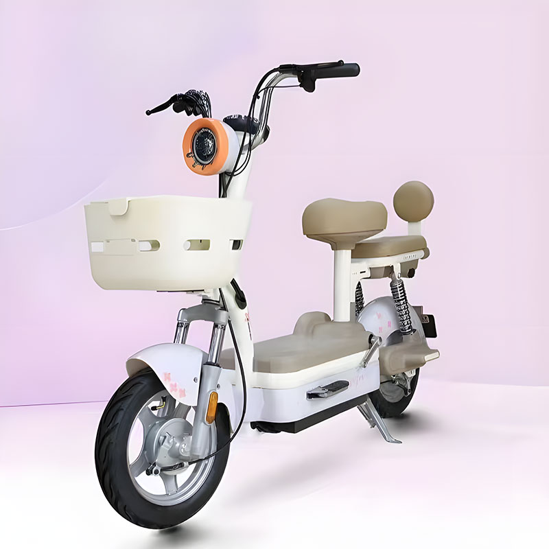 SO2M7 Two-wheeler Electric Moped With Basket