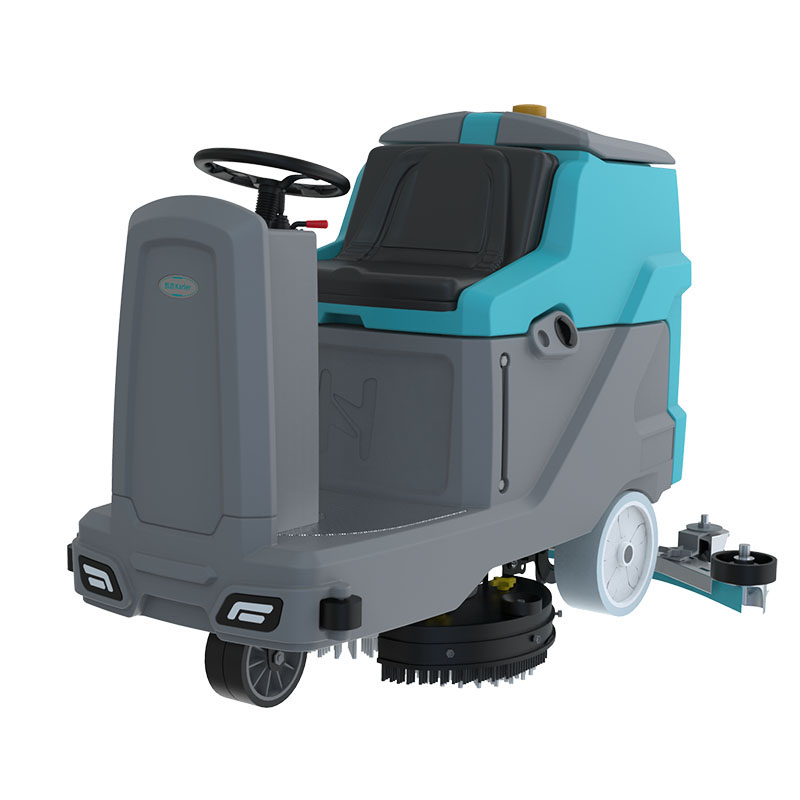 SOFSKL860 Large Size Double Brush Ride On Floor Scrubber